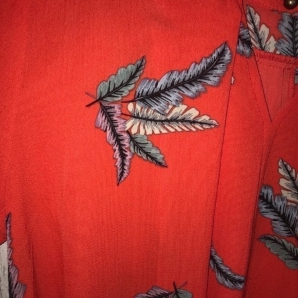 Jodiff Orange Bell Sleeve Dress - Picture 6 of 6